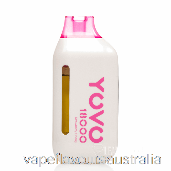 Vape Nicotine Australia Yovo Ultra 18000 Disposable Strawberry Cherry